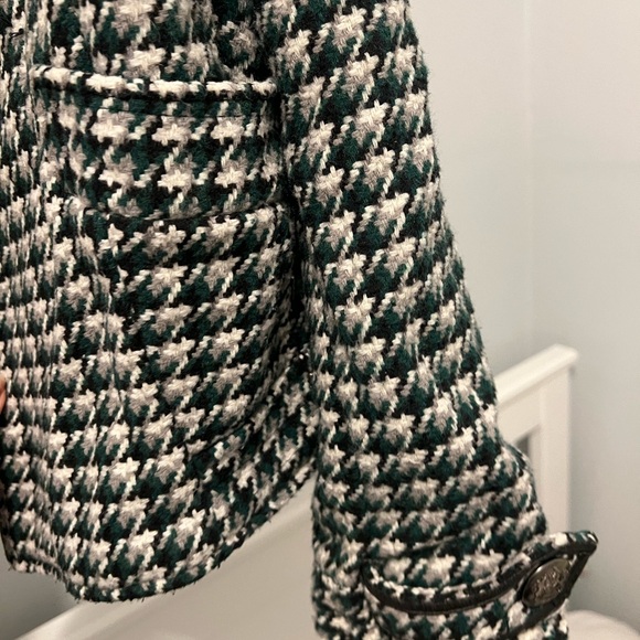 houndstooth pea coat - Picture 4 of 8